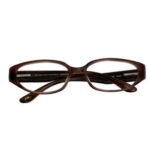 Ralph Lauren Eyeglass Frames 125 1438 Plum Eyeglasses Made in Italy Eyewear